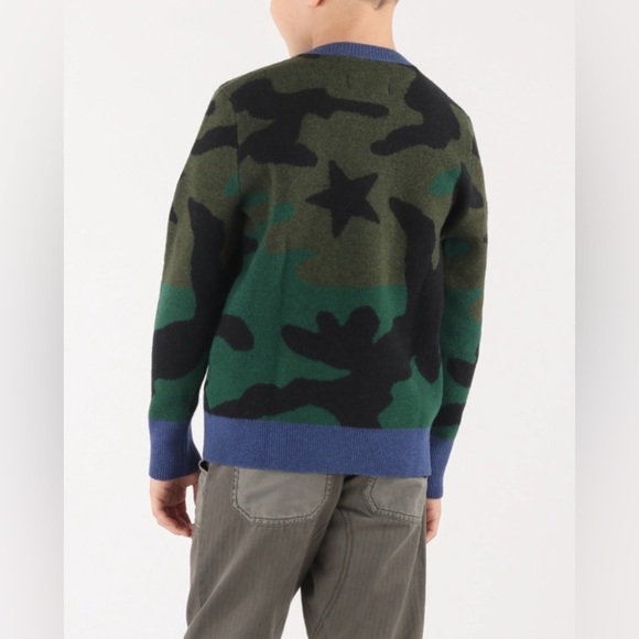 DIESEL kids Kroxi sweater boys large camo size 14 - Picture 2 of 9
